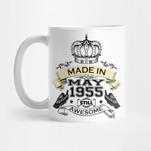 Made in May 1955 Bday Mug